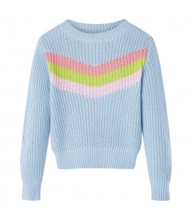 Kids' Sweater Knitted Blue 128
