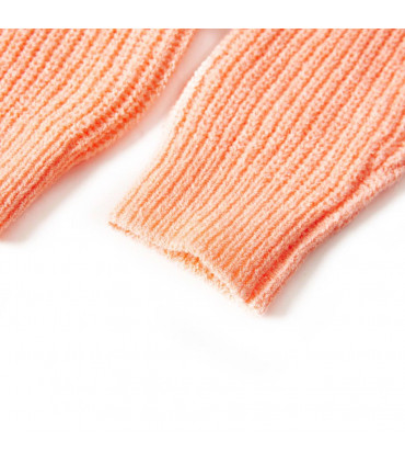 Kids' Sweater Knitted Bright Orange 92