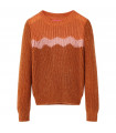 Kids' Sweater Knitted Cognac 104