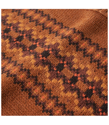 Kids' Sweater Knitted Cognac 116