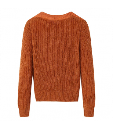 Kids' Sweater Knitted Cognac 92