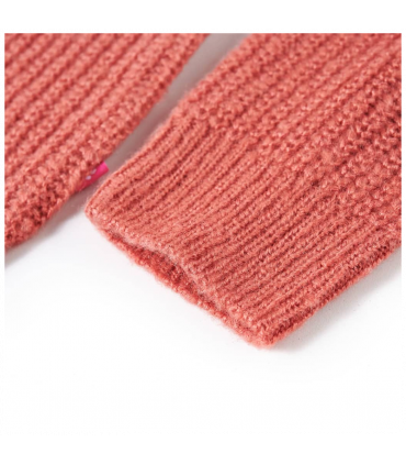 Kids' Sweater Knitted Medium Pink 128