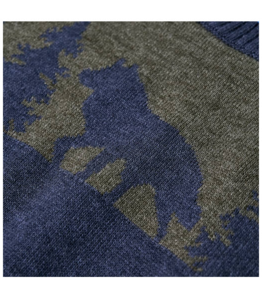 Kids' Sweater Knitted Navy 116