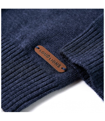 Kids' Sweater Knitted Navy 116