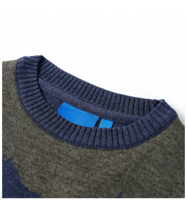 Kids' Sweater Knitted Navy 128