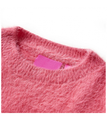 Kids' Sweater Knitted Old Pink 140