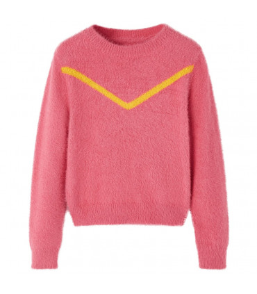 Kids' Sweater Knitted Old Pink 92