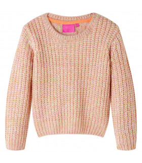 Kids' Sweater Knitted Soft Pink 128