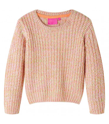 Kids' Sweater Knitted Soft Pink 128