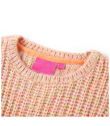 Kids' Sweater Knitted Soft Pink 140