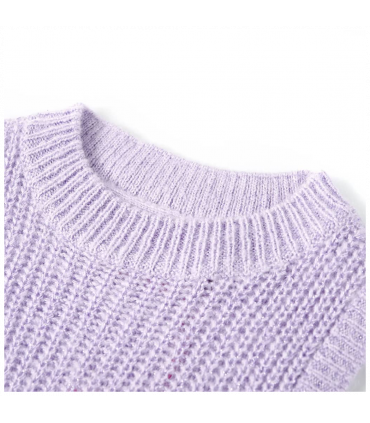 Kids' Sweater Vest Knitted Light Lilac 92