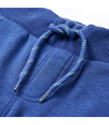 Kids' Sweatpants Blue Melange 104
