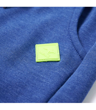 Kids' Sweatpants Blue Melange 104