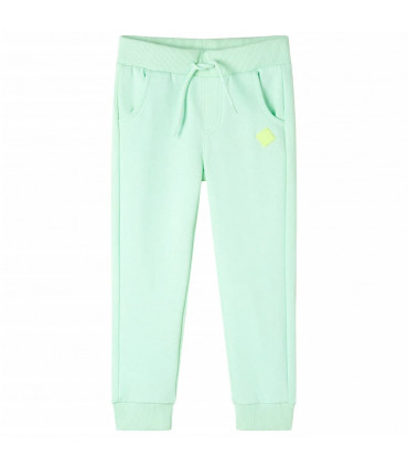 Kids' Sweatpants Bright Green 116