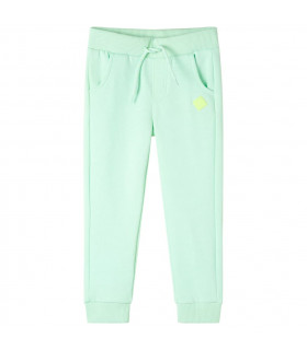 Kids' Sweatpants Bright Green 128