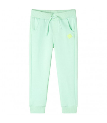 Kids' Sweatpants Bright Green 128