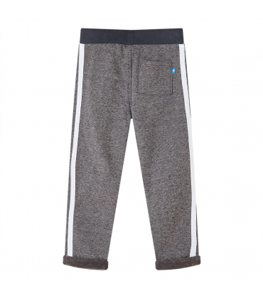 Kids' Sweatpants Dark Grey Melange 128