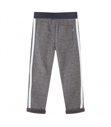 Kids' Sweatpants Dark Grey Melange 140