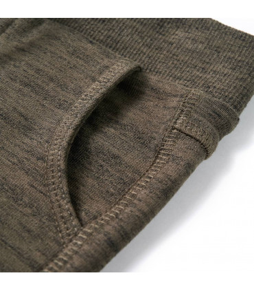 Kids' Sweatpants Dark Khaki Melange 140