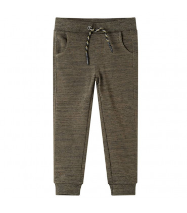 Kids' Sweatpants Dark Khaki Melange 92