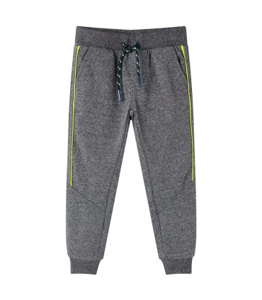 Kids' Sweatpants Grey Melange 128