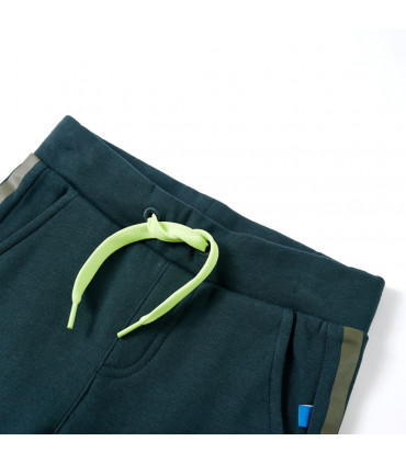 Kids' Sweatpants with Drawstring Moss Green 128