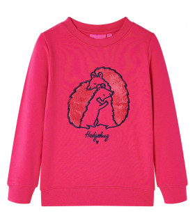 Kids' Sweatshirt Bright Pink 116