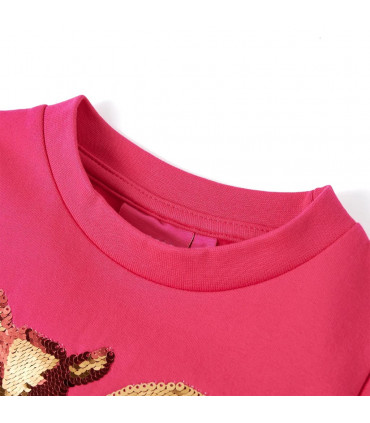 Kids' Sweatshirt Bright Rose 128