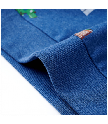 Kids' Sweatshirt Dark Blue Melange 128