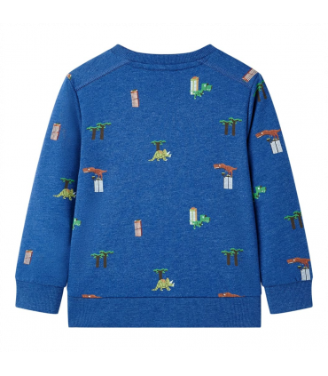 Kids' Sweatshirt Dark Blue Melange 140