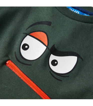 Kids' Sweatshirt Dark Green 104