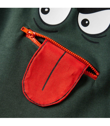 Kids' Sweatshirt Dark Green 104