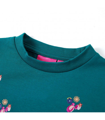 Kids' Sweatshirt Dark Green 116