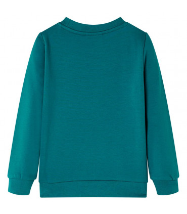 Kids' Sweatshirt Dark Green 128