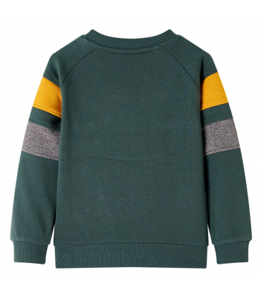 Kids' Sweatshirt Dark Green 128