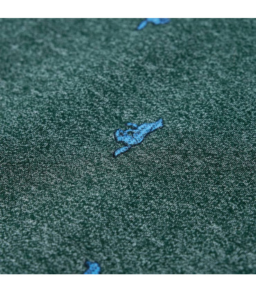 Kids' Sweatshirt Dark Green Melange 104