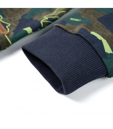 Kids' Sweatshirt Dark Khaki Melange 140