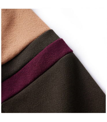 Kids' Sweatshirt Dark Khaki and Camel 140