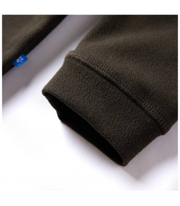 Kids' Sweatshirt Dark Khaki and Camel 140