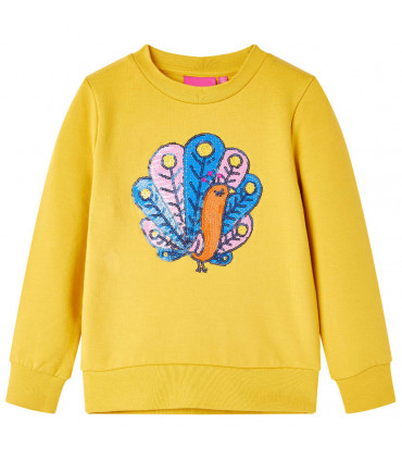 Kids' Sweatshirt Dark Ochre 128