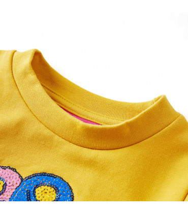 Kids' Sweatshirt Dark Ochre 140
