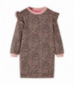 Kids' Sweatshirt Dress Medium Pink 92