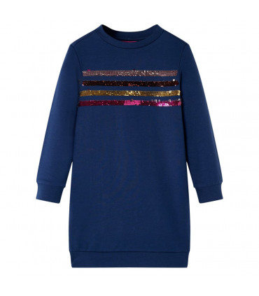 Kids' Sweatshirt Dress Navy 104