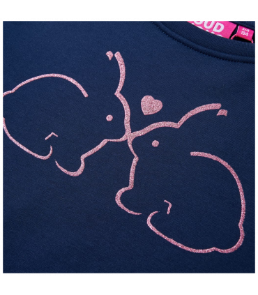 Kids' Sweatshirt Dress Navy 104