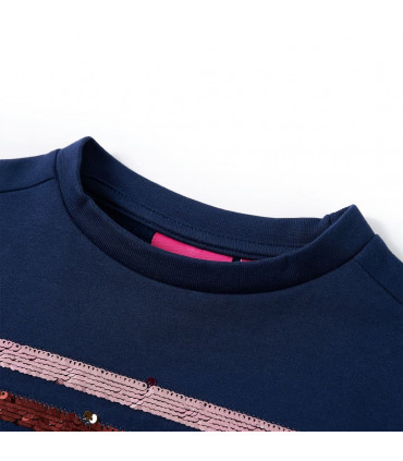 Kids' Sweatshirt Dress Navy 92