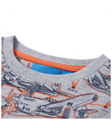 Kids' Sweatshirt Grey Melange 104