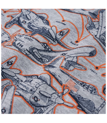 Kids' Sweatshirt Grey Melange 104