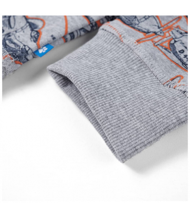 Kids' Sweatshirt Grey Melange 104