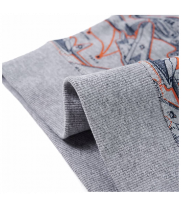 Kids' Sweatshirt Grey Melange 104