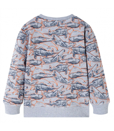 Kids' Sweatshirt Grey Melange 128